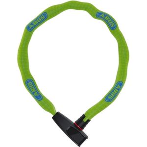 ABUS Catena 6806K Neongroen kettingslot - Fietsslot met kunststof coating - Vierkante ketting met ABUS beveiligingsniveau 6 - 85 cm - Groen