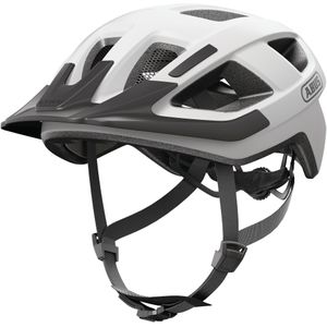 Abus Helm Aduro 3.0 Sporty Bicycle Helm, Weiß, L 58-62 cm