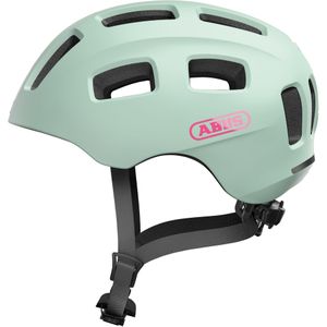 ABUS Youn-I 2.0-fietshelm - met licht voor kinderen, tieners en jonge volwassenen - voor meisjes en jongens - groen, maat S