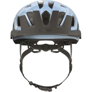 ABUS Urban I 3.0 ACE Fietshelm met led-achterlicht, verlengd scherm en magneetsluiting, voor dames en heren, blauw, maat M