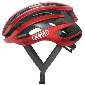 ABUS AirBreaker racefietshelm - high-end fietshelm voor professionele wielersport - voor mannen en vrouwen - rood, maat M