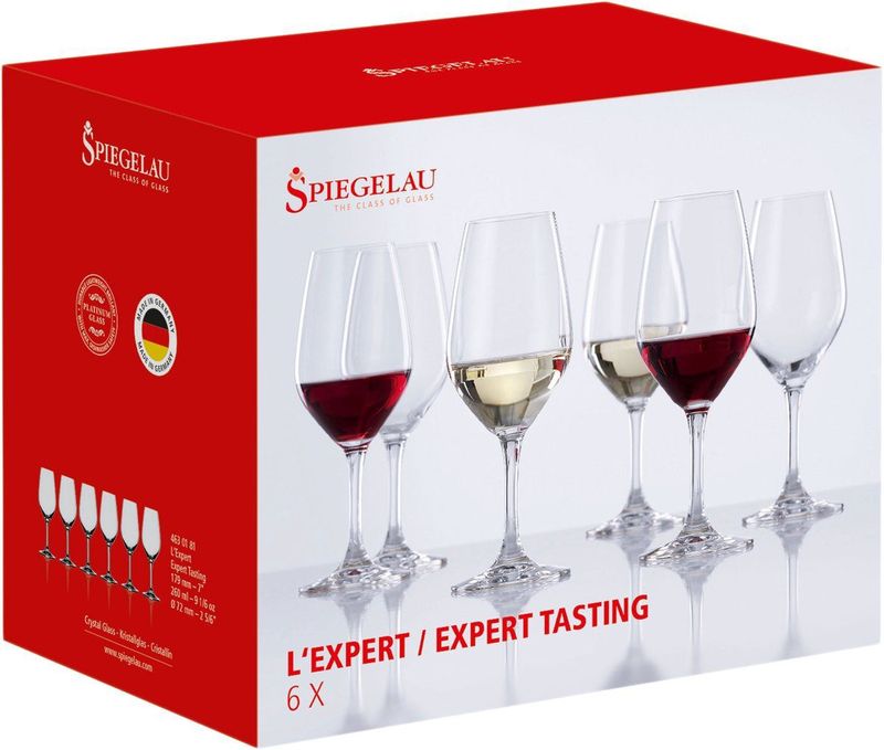 Spiegelau & Nachtmann, 6-delige proeverij glazen set, wijnglazen, kristalglas, 260 ml, Special Glasses, 4630181