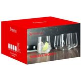 Spiegelau - Whiskyglas - Tumbler - Style - 340 ml - Set van 4 stuks