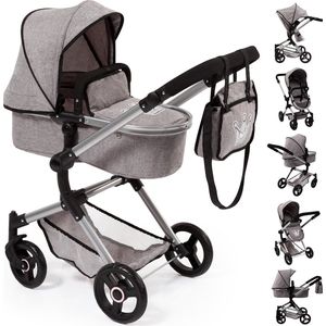 Bayer Design 26723AA Landau Jumeaux pour Poupée Twin Xeo, Poussette