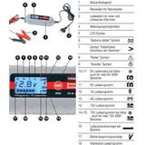 Volautomatische Acculader - 11-Staps - Geschikt voor 6V en 12V - IP65