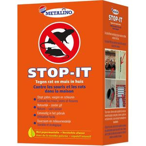 Metalino Stop-It - muizen staalwol - RVS staalwol tegen muizen - Ongediertewering - Ongediertebestrijding