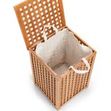 Wasmand - Bamboe - Inklapbaar - Met Handgrepen