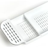 Uitschuifbaar Badrekje Wit 55 Tot 78,4 cm