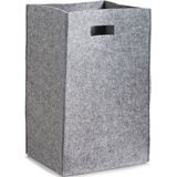 Zeller - Wasmand - Grijs - 35 x 55 cm - Met Handvatten