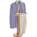 Zeller - Dressboy - Bruin/Zilver - Metaal/Hout - Inclusief Gebruikshandleiding