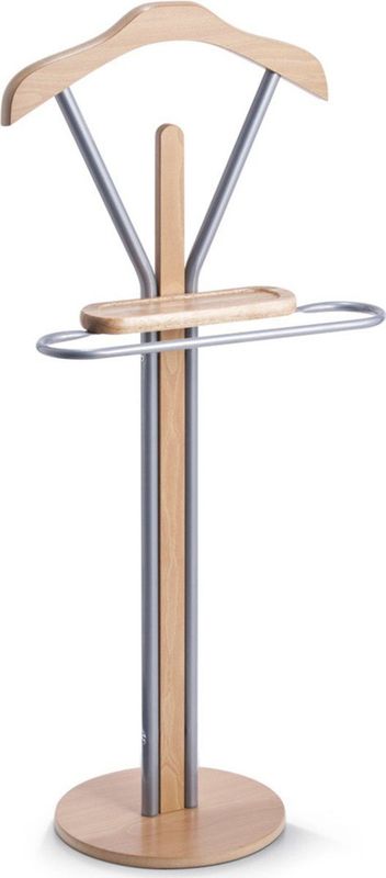 Zeller - Dressboy - Bruin/Zilver - Metaal/Hout - Inclusief Gebruikshandleiding