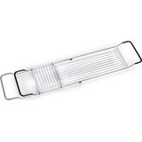 Zeller Badrekje - uitschuifbaar - zilverkleurig - tot 76 cm - badplank