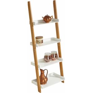 Zeller Badkamerrek, 55 x 30 x 145 cm, wit, andere