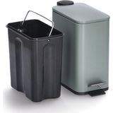 Zeller - Pedaalemmer - Groen - 5L - Soft Close - Metaal/Kunststof