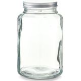 Zeller - Voorraadpot - Glas - Transparant - 4,9L