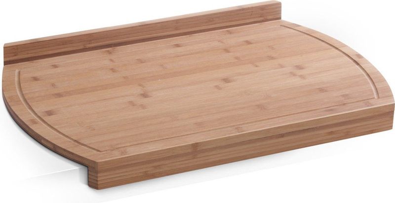 Zeller - Snijplank - Bamboe - Bruin - Met Rand en Sapgroef