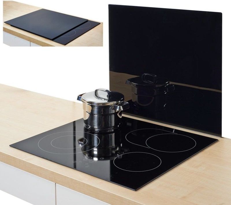 Kookplaten - Spatscherm - Glas - Hittebestendig - Onbreekbaar