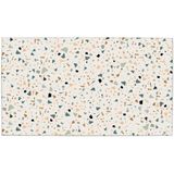 Zeller Present Schneidebrett »Herdabdeck-/Schneideplatten-Set ""Terrazzo"", 2-tlg.«, (2 St., Terrazzo, Sicherheitsglas), Moderne Platte aus Sicherheitsglas