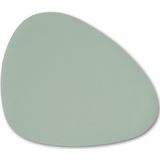 Zeller Lederlook Placemat - Mintgroen - 34 x 42 cm - Kunstleer - Hittebestendig