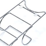 Zeller Present - Wijnrek Muur - Wijnrek - Zilver - Voor 5 Flessen