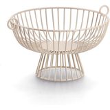 Zeller - Fruitschaal - Beige - Metaal