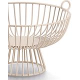 Zeller - Fruitschaal - Beige - Metaal