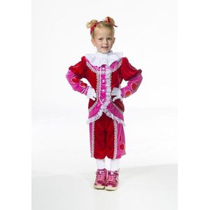 test piet ( rood/roze shirt met broek meisjes) - Maat 12795-116