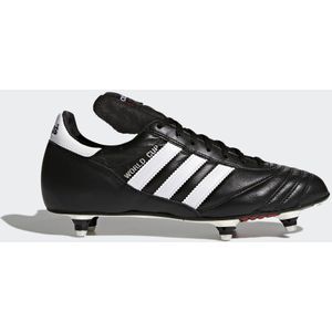 adidas Mundial World Cup IJzeren-Nop Voetbalschoenen (SG) Zwart Wit