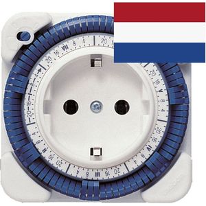 Theben - Timer 27 - Compacte Tijdprogrammastekker - Wit - 84 Segmenten