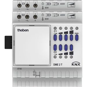 Theben Dimmaktor Erweiterungsmodul 2-Fach DME 2 T KNX/EIB MIX2
