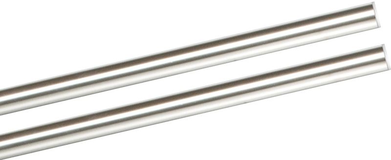 BURG-WÄCHTER Brievenbus Standaar - Bestaande Uit 2 Buize - 150 cm Lan - Roestvrij Staa