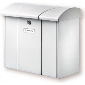 Burg Wachter Olymp brievenbus | Wit