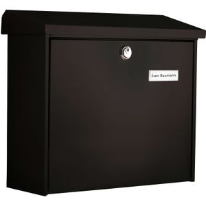 Burg-Wächter Brievenbus - Wandbrievenbus Comfort Zwart