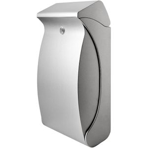 Burg-Wächter Brievenbus - Wandbrievenbus Swing Zilver