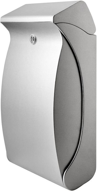 Burg-Wächter Brievenbus - Wandbrievenbus Swing Zilver