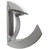 Kunststof Brievenbus - Grijs - Met Geïntegreerd Krantenvak