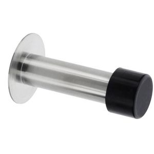 BURG-WÄCHTER wanddeurstopper, HxØ: 90 x 51 mm, TSW 2390 Ni SB, roestvrij staal/rubber
