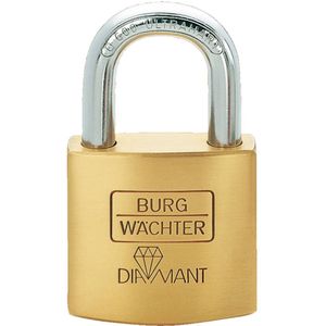 Burg-Wächter Hangslot, Diamant D 600 40 SB, incl. 2 sleutels, beugeldikte: 7,5 mm
