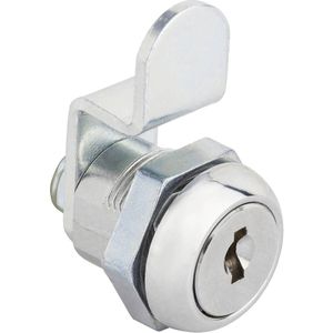 Burg-Wächter ZBK 72 Universele cilinder, reservecilinder voor brievenbussen van verschillende fabricaten, schijfcilinder met 2 draaisleutels,