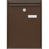 Burg Wachter Leipzig brievenbus | Bruin