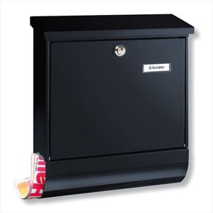 Burg-Wächter - Wandbrievenbus Set Vario - Zwart - Brievenbus