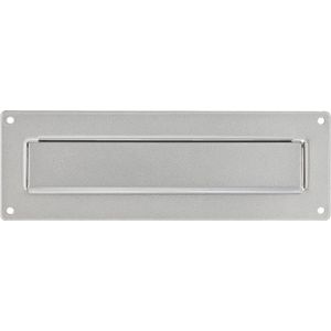 Burg Wächter 32480 PORTA 796 SI Brievenbusgleuf Aluminium, Plaatstaal Zilver