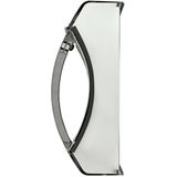 Burg-Wächter - Verona 3844 NI - Brievenbus - Roestvrij Staal - Met Krantenvak, 2 Sleutels, Formaat C4