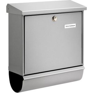 Burg-Wächter Brievenbus - Wandbrievenbus Comfort-Set Zilver