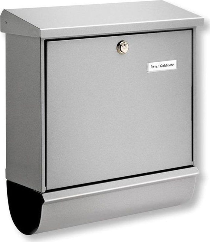Burg-Wächter Brievenbus - Wandbrievenbus Comfort-Set Zilver