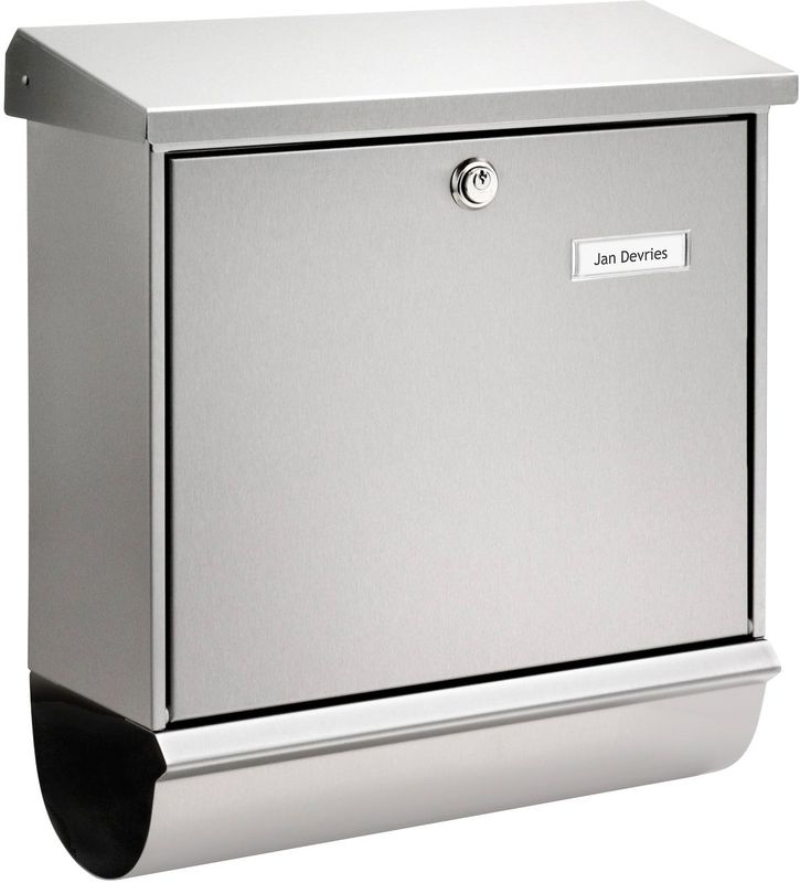 Burg-Wächter Brievenbus - Wandbrievenbus Comfort-Set Staal