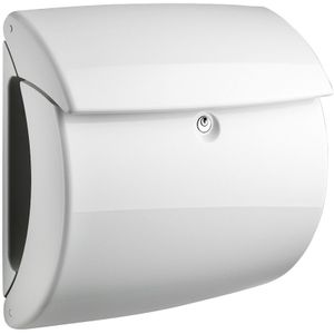 Burg Wachter Brievenbus Piano wit