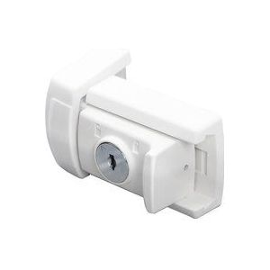 BURG-WÄCHTER Winsafe WZ 60 W SB raam- en deurvergrendeling, 1 stuks, 45 x 80 x 36 mm, wit