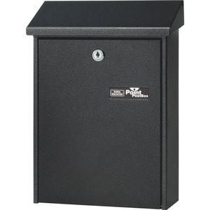 BURG-WÄCHTER Briefkasten Daily 5861 W H.305mm B.225mm T.75mm weiß STA DIN B5 - DAILY 5861 W