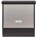 Brievenbus - Zwart - Staal